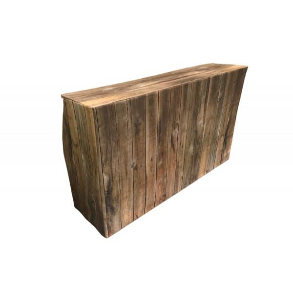 Rustic Wood Bar Rental