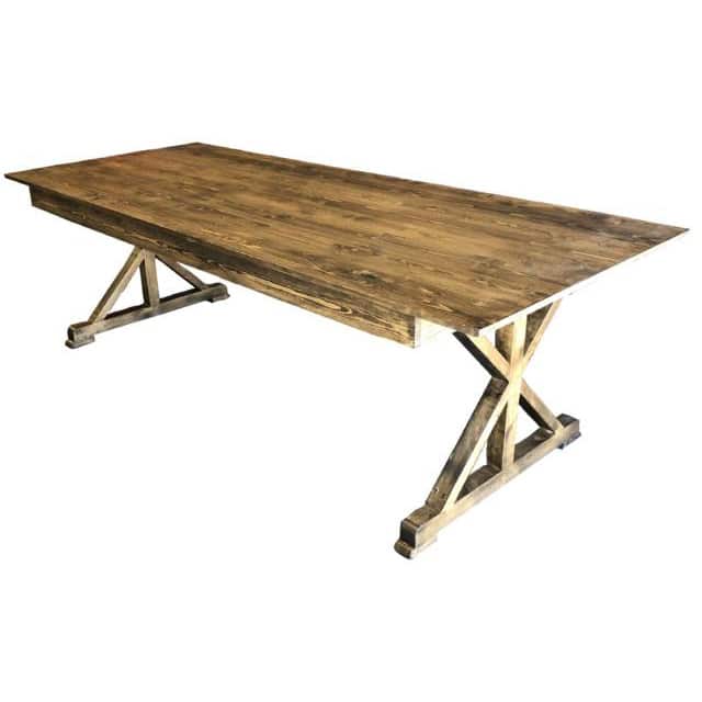Rustic Farm Table Vinyard Table