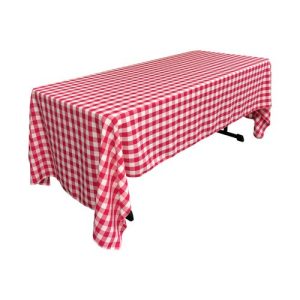 90 x 156 Gingham Linens