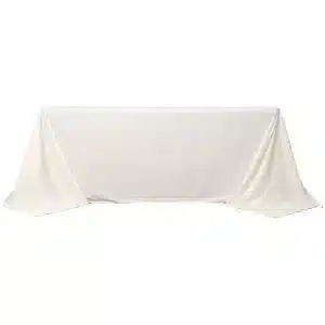 90x156 Ivory Scuba Linens