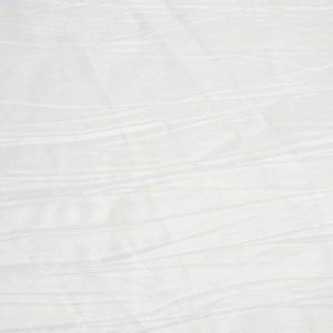 90 x 132 White Crinkle Taffeta Linen