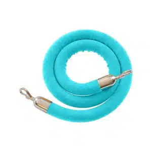 Turquoise Velvet Ropes