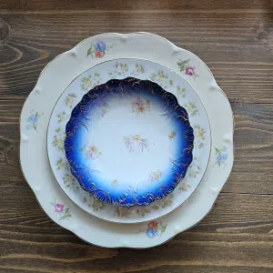 Vintage Mismatched Dinnerware