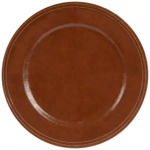 Leather Charger Plate