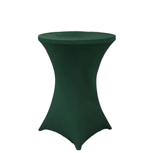 Dark Green Spandex Cocktail Cover - Image 2