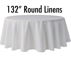 132" Round Linen