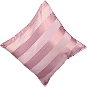 Purple Striped Pillow