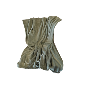 Green Heavy Throw Blanket