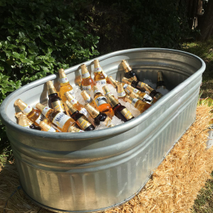 Rustic Galvanized Drink Trough