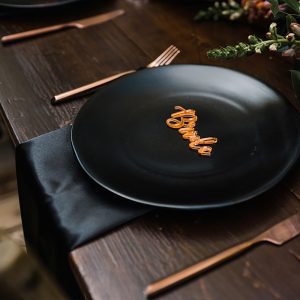 Heirloom Charcoal Dinnerware