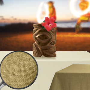 120 Round Havana Faux Burlap Linens