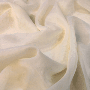12ft Ivory Sheer Voile Drapes