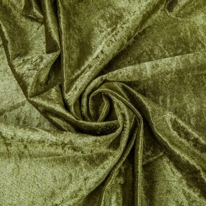 12ft Olive/Hunter/Forest Green Velour Drapes